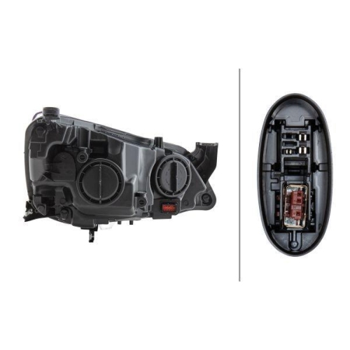 HELLA Hauptscheinwerfer 1ZT 010 012-411 für OPEL VAUXHALL GENERAL MOTORS, links