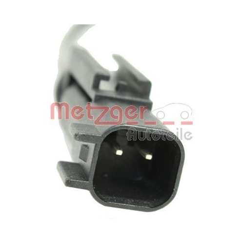 Sensor, Raddrehzahl METZGER 0900916 f&uuml;r FORD, Hinterachse