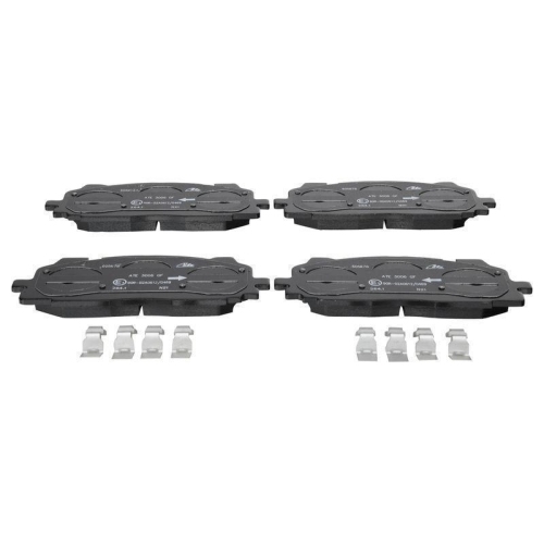 Bremsbelagsatz, Scheibenbremse ATE 13.0460-5678.2 f&uuml;r VAG, Vorderachse