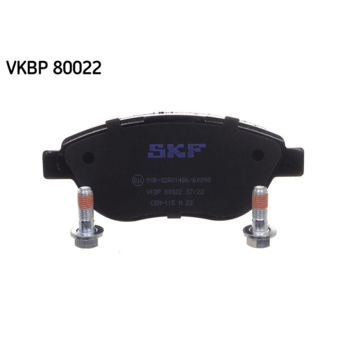Bremsbelagsatz, Scheibenbremse SKF VKBP 80022 f&uuml;r CITRO&Euml;N FIAT LANCIA PEUGEOT