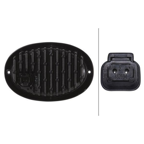 HELLA Arbeitsscheinwerfer 1GA 996 661-061 für AEBI