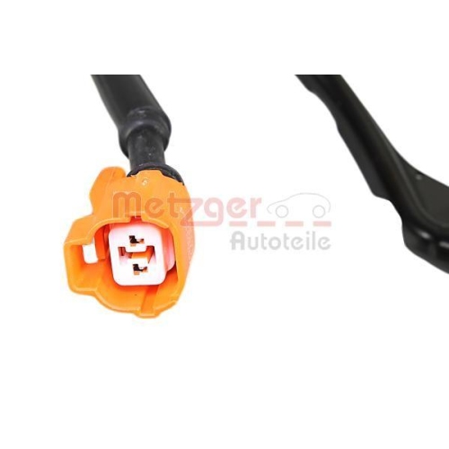Sensor, Raddrehzahl METZGER 09001334 f&uuml;r HONDA, Vorderachse links
