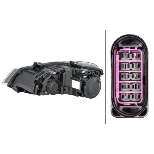 HELLA Hauptscheinwerfer 1EE 247 051-021 für VW, rechts