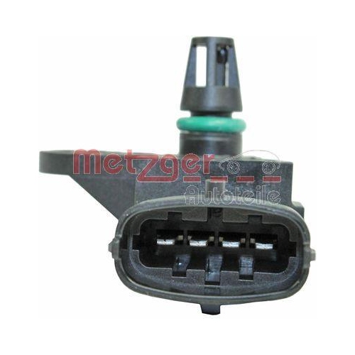 Sensor, Ansauglufttemperatur METZGER 0906278 ORIGINAL ERSATZTEIL f&uuml;r VOLVO