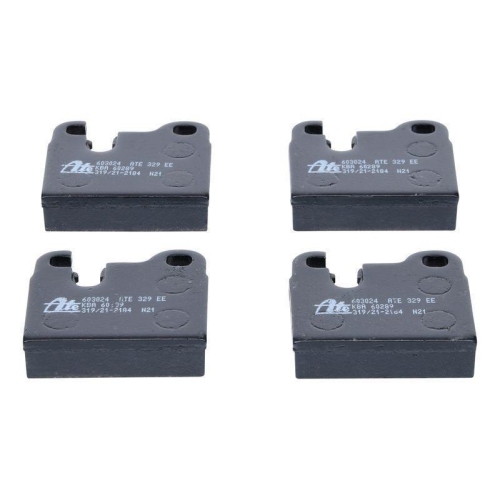 Bremsbelagsatz, Scheibenbremse ATE 13.0460-3024.2 f&uuml;r BMW, Hinterachse