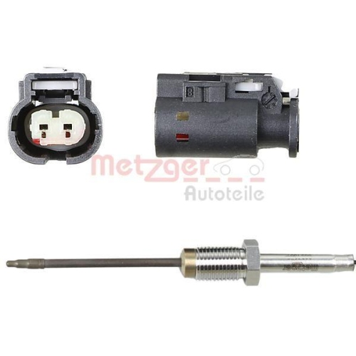 Sensor, Abgastemperatur METZGER 0894656 für BMW, beidseitig