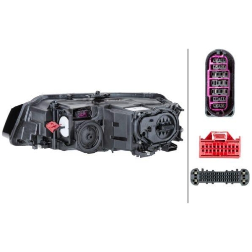 HELLA Hauptscheinwerfer 1EX 011 496-521 f&uuml;r AUDI VW, rechts