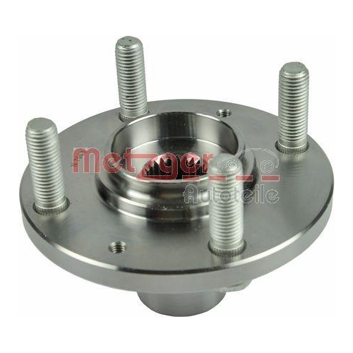 Radnabe METZGER N 7001 f&uuml;r HYUNDAI KIA, Vorderachse links, Vorderachse rechts