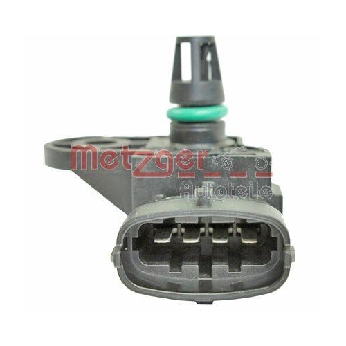Sensor, Saugrohrdruck METZGER 0906280 ORIGINAL ERSATZTEIL f&uuml;r FIAT