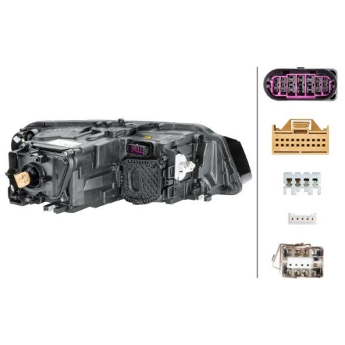 HELLA Hauptscheinwerfer 1ZS 011 495-411 für AUDI VW, links