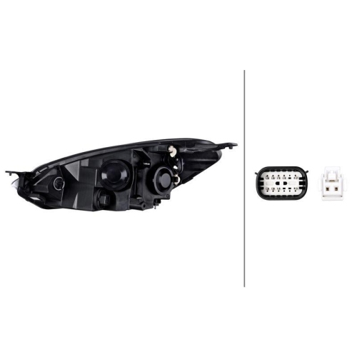HELLA 1EG 354 857-061 Hauptscheinwerfer f&uuml;r FORD, rechts