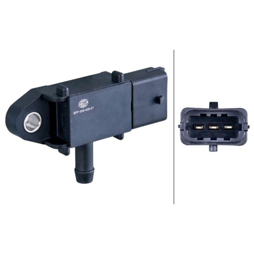 HELLA Sensor, Abgasdruck 6PP 009 409-071 f&uuml;r OPEL VAUXHALL CHEVROLET DAEWOO