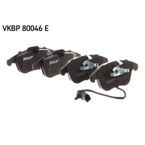 Bremsbelagsatz, Scheibenbremse SKF VKBP 80046 E f&uuml;r AUDI, Vorderachse