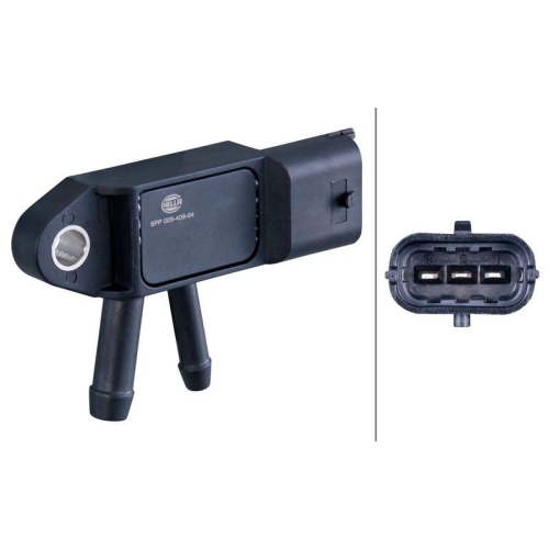 HELLA Sensor, Abgasdruck 6PP 009 409-041 f&uuml;r NISSAN RENAULT SUZUKI DACIA HITACHI