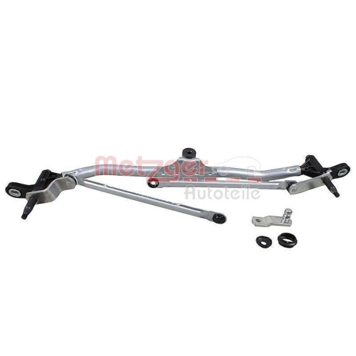 Wischergestänge METZGER 2190041 für SKODA, vorne