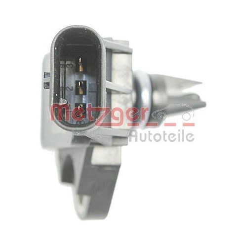 Sensor, Saugrohrdruck METZGER 0906293 ORIGINAL ERSATZTEIL GREENPARTS f&uuml;r AUDI