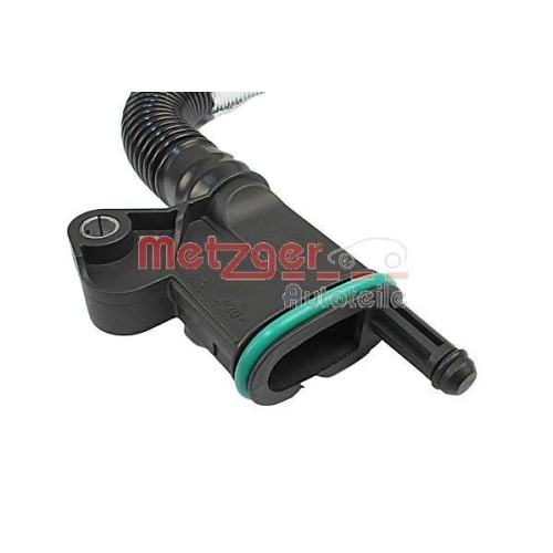 Schlauch, Kurbelgeh&auml;useentl&uuml;ftung METZGER 2380111 f&uuml;r AUDI SEAT SKODA VW