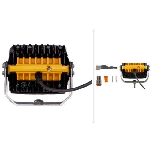 HELLA Arbeitsscheinwerfer 1GA 996 197-021 Roklume 380 f&uuml;r IVECO BOMAG VERSATILE