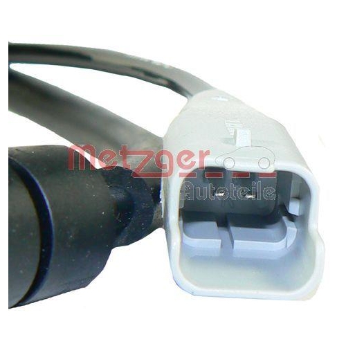 Sensor, Raddrehzahl METZGER 0900928 f&uuml;r CITRO&Euml;N CITRO&Euml;N/PEUGEOT, Vorderachse