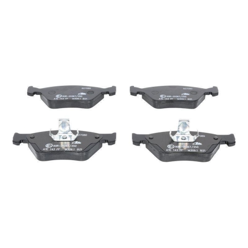 Bremsbelagsatz, Scheibenbremse ATE 13.0460-7080.2 f&uuml;r OPEL SAAB VAUXHALL