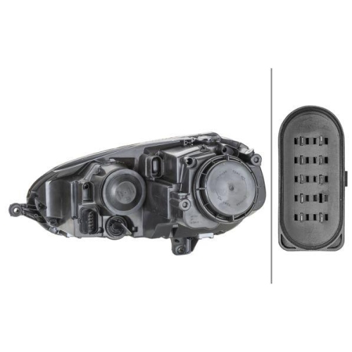 HELLA Hauptscheinwerfer 1EG 247 007-571 für VW, links