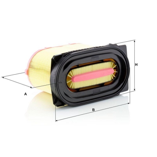 MANN-FILTER C 30 400/1 Luftfilter IQORON-V f&uuml;r LIEBHERR CLAAS AGCO TYM