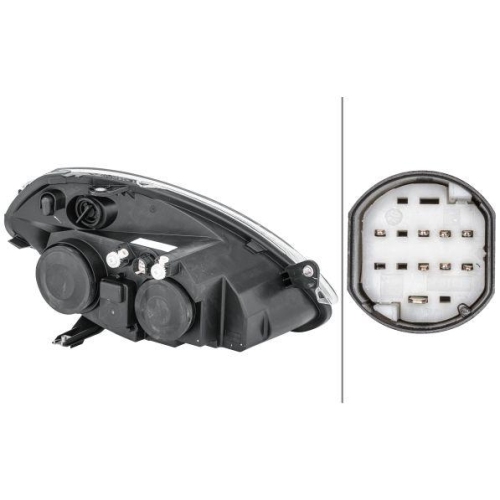 HELLA Hauptscheinwerfer 1EB 270 521-431 für LANCIA, links