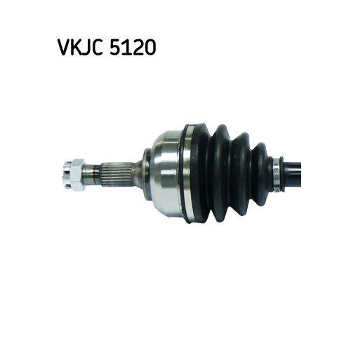 Antriebswelle SKF VKJC 5120 f&uuml;r CITRO&Euml;N PEUGEOT, Vorderachse links
