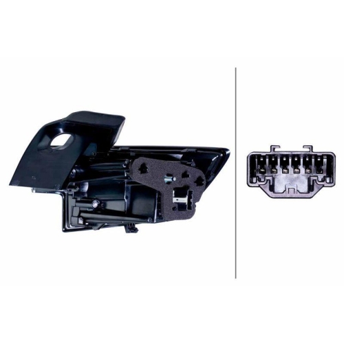 HELLA Heckleuchte 2SK 017 393-111 für OPEL, links