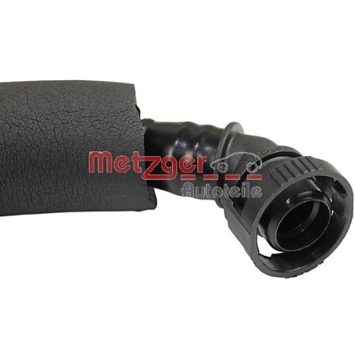 Schlauch, Kurbelgeh&auml;useentl&uuml;ftung METZGER 2380122 f&uuml;r AUDI SEAT SKODA VW