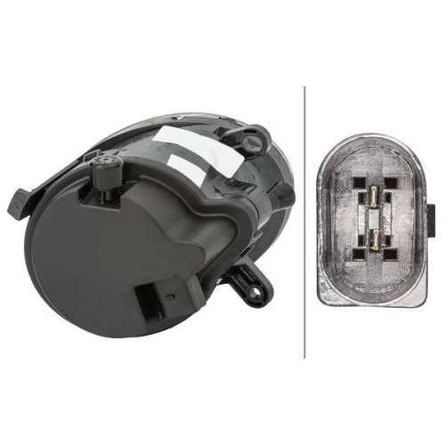 HELLA Nebelscheinwerfer 1N0 354 013-011 für AUDI, links