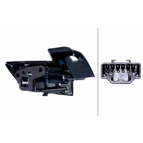 HELLA Heckleuchte 2SK 017 393-121 für OPEL, rechts