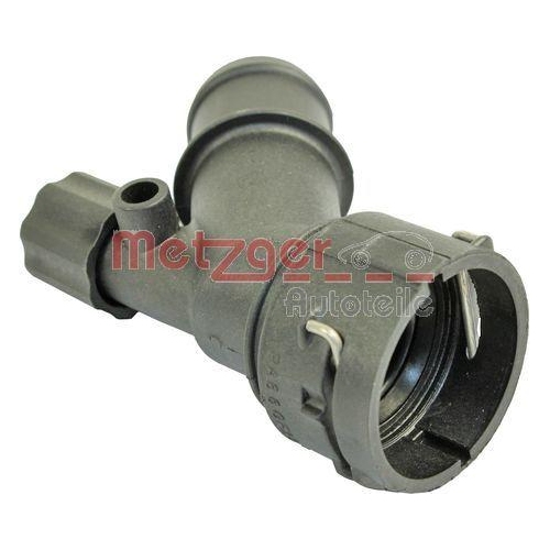 Anschlussstutzen, K&uuml;hlmittelleitung METZGER AUTOTEILE 4010022 f&uuml;r VAG, unten