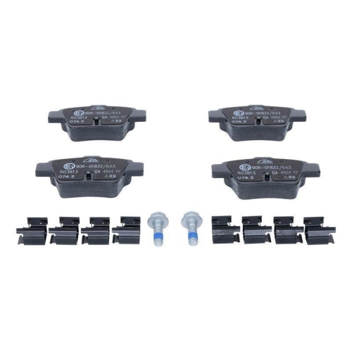 Bremsbelagsatz, Scheibenbremse ATE 13.0460-3813.2 f&uuml;r CITRO&Euml;N PEUGEOT