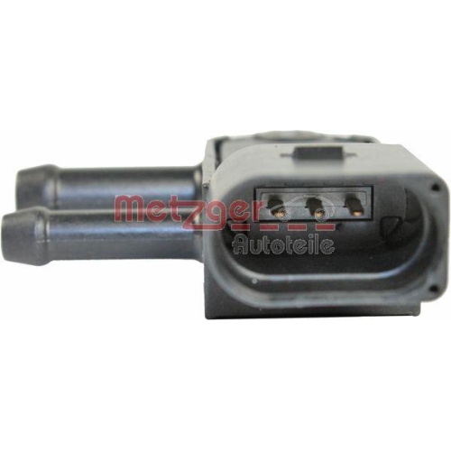 Sensor, Abgasdruck METZGER 0906139 ORIGINAL ERSATZTEIL f&uuml;r VAG