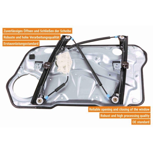 Fensterheber VAICO V10-8770 Original VAICO Qualität für SEAT SKODA VW VAG