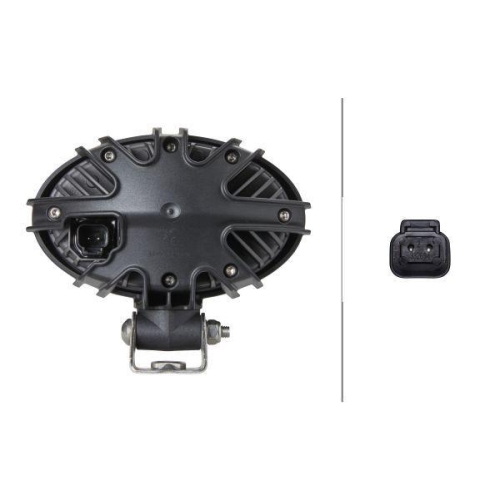 HELLA Arbeitsscheinwerfer 1GA 996 661-501 für