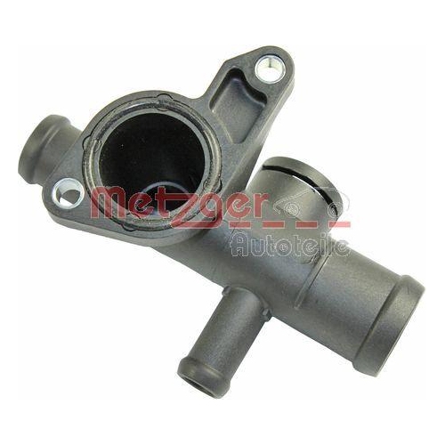 K&uuml;hlmittelflansch METZGER 4010029 f&uuml;r VAG, Zylinderkopf, getriebeseitig