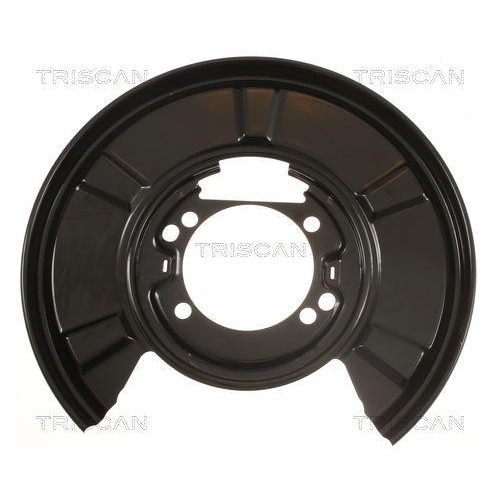Spritzblech, Bremsscheibe TRISCAN 8125 23222 f&uuml;r MERCEDES-BENZ VW, Hinterachse