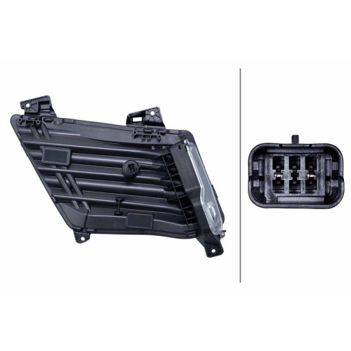 HELLA Tagfahrleuchte 2PT 016 866-021 f&uuml;r PEUGEOT, rechts