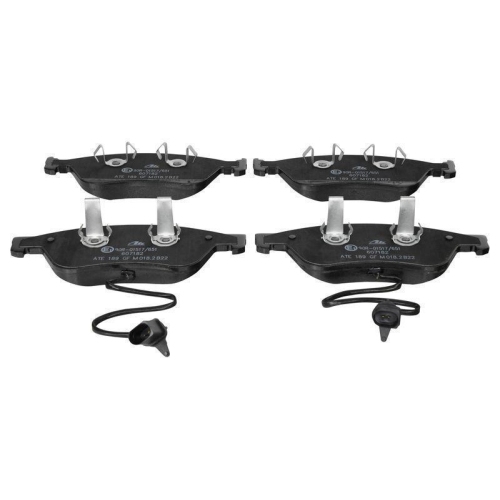 Bremsbelagsatz, Scheibenbremse ATE 13.0460-7182.2 f&uuml;r VAG, Vorderachse