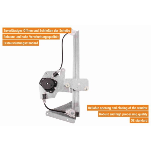 Fensterheber VAICO V30-1714 Original VAICO Qualität für SMART, vorne rechts