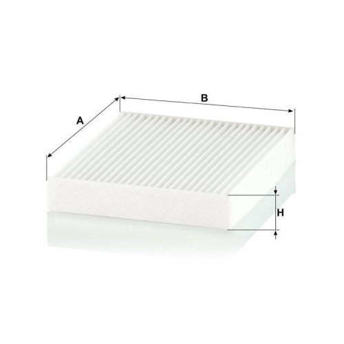Filter, Innenraumluft MANN-FILTER CU 14 001 f&uuml;r RENAULT, Kofferraum