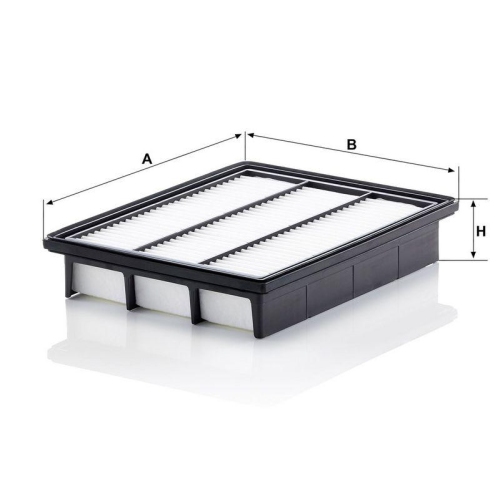 MANN-FILTER C 30 024 Luftfilter f&uuml;r SSANGYONG