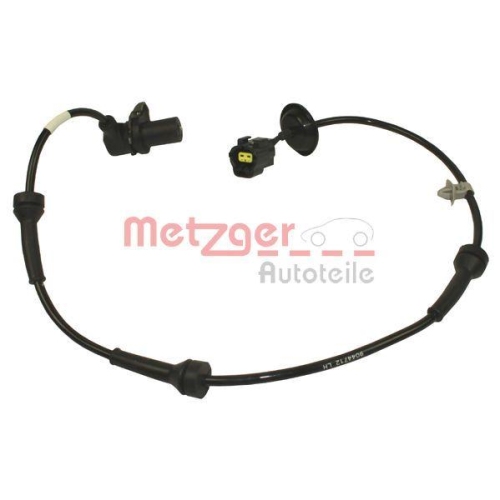 Sensor, Raddrehzahl METZGER 0900698 f&uuml;r CHEVROLET DAEWOO, Vorderachse links