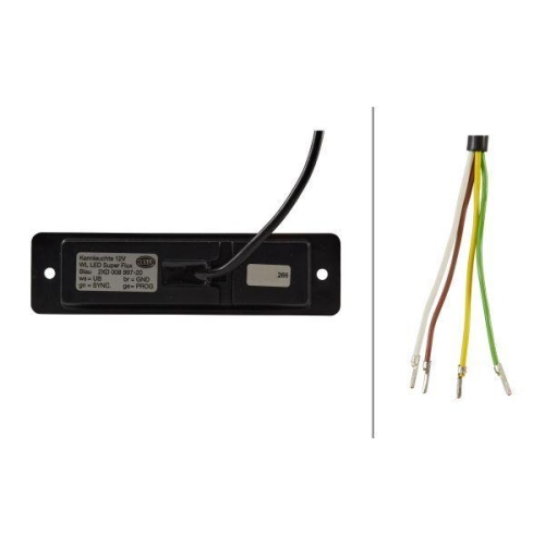 HELLA Blitz-Kennleuchte 2XD 008 997-201 f&uuml;r ROSENBAUER, hinten