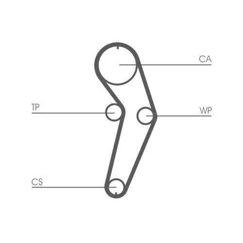 CONTINENTAL CTAM CT988WP3 Wasserpumpe + Zahnriemensatz f&uuml;r LADA NISSAN RENAULT
