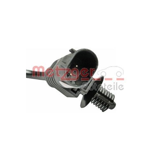Sensor, Raddrehzahl METZGER 0900775 f&uuml;r MERCEDES-BENZ, Hinterachse