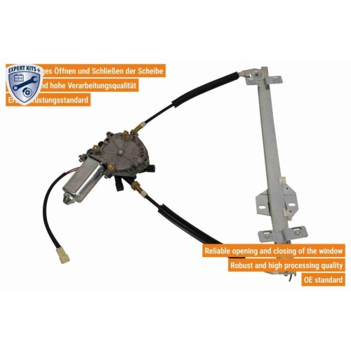 VAICO Fensterheber links und rechts elektrisch vorne , 2/4 -t&uuml;rer V10-6118 + V10-6119 f&uuml;r VW