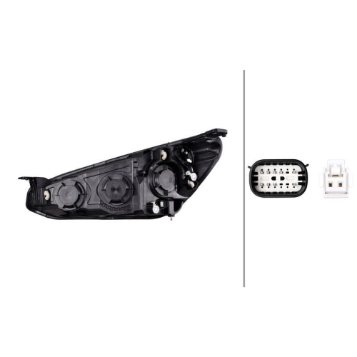 HELLA 1EG 354 859-011 Hauptscheinwerfer f&uuml;r FORD, links